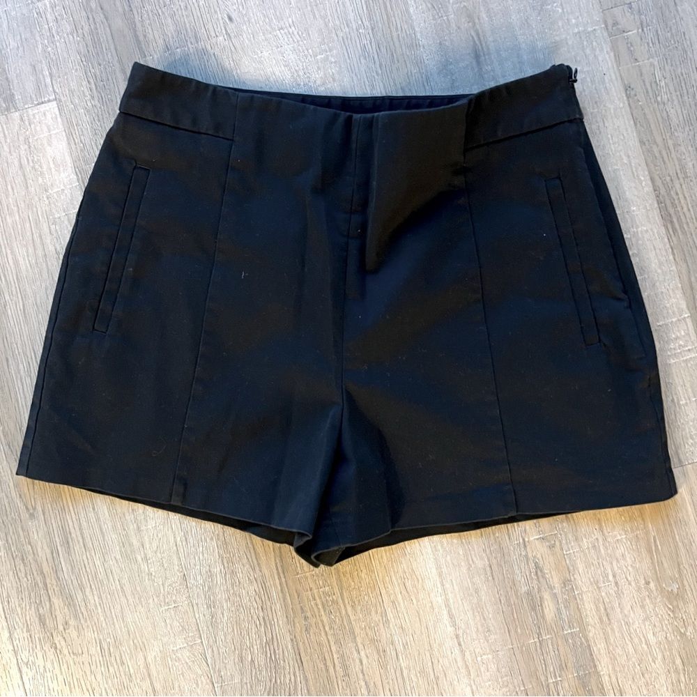 Express Black High Waist Shorts